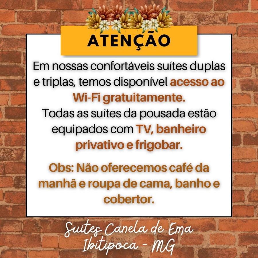 Suites Canela De Ema - Ibitipoca Conceição da Ibitipoca Eksteriør billede
